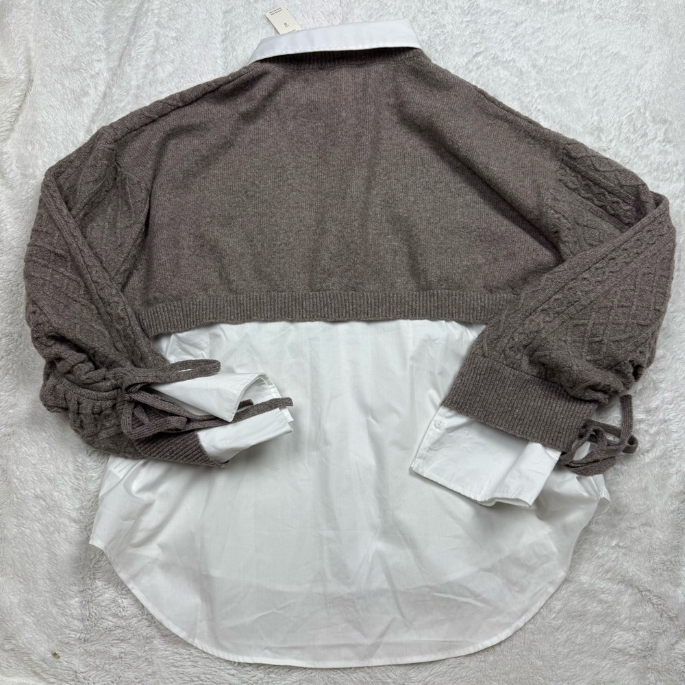 ASTR the Label Twofer Cable  Sweater - Picture 7 of 7